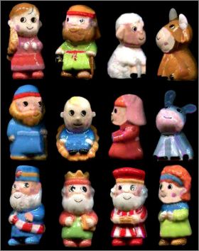 Dessine-moi un santon - 12 f�ves brillantes - Alcara - 2013