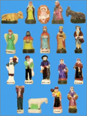 Naissance de J�sus - 19 F�ves Mates - Arguydal - 2002