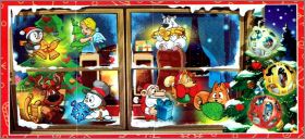 Personnages et Boules de No�l - Kinder EN382 � EN590A - 2018