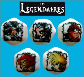 Les L�gendaires (Sobral) 5  f�ves brillantes - Artfun - 2018