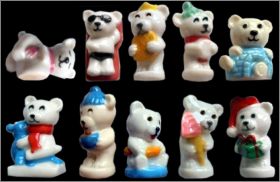 Petits Oursons du Grand Nord - 10 F�ves brillantes - 2017