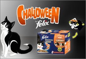 F�lix Challoween - 12 Magnets - F�lix (Purina) 2018