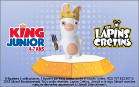 Lapins cr�tins - 6 Figurines - Burger King - 2018