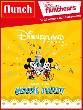 Disneyland Paris - Mickey 90 - Mouse party - Flunch - 2018