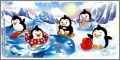 Les pingouins cool - Maxi Kinder No�l - SEB05 � SEB10 - 2018