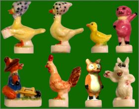 Agla� et Sidonie - 8 F�ves Brillantes - Alcara - 2000