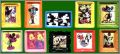 Mickey tableaux- 10 F�ves brillantes - Arguydal - 2016