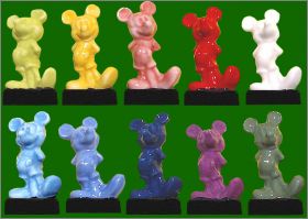 Mickey Unicolore - 10 F�ves brillantes - Arguydal - 2016