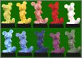 Mickey Unicolore - 10 F�ves brillantes - Arguydal - 2016