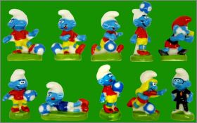 Les Schtroumpfs Foot - 10 F�ves Brillantes - Alcara - 2017