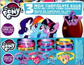 My little pony Bracelets Oeuf Surprise Bon Bon Buddies 2018