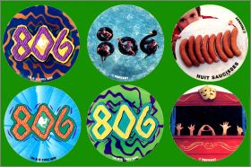 Peugeot 806 - JDD - 6 Pogs - Avimage - 1995