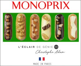 L'�clair de G�nie - 6 F�ves Brillantes - Monoprix 2019