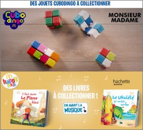 Cubo dingo Monsieur Madame - Happy Meal - Mc Donald 2019