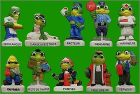 Le village des grenouilles - 10 f�ves mates - 2012