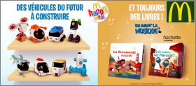 V�hicules du futur � construire - Happy Meal Mc Donald 2019