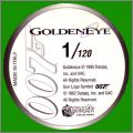 Goldeneye James Bond 007 - 120 Pogs Merlin Collections 1995