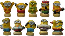 Les Minions � la plage - 10 f�ves brillantes - Alcara - 2019