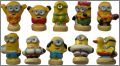 Les Minions � la plage - 10 f�ves brillantes - Alcara - 2019