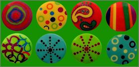 Les Boutons - 8 F�ves brillantes - 2014