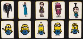 Moi moche et m�chant - 10 f�ves plates - 2017