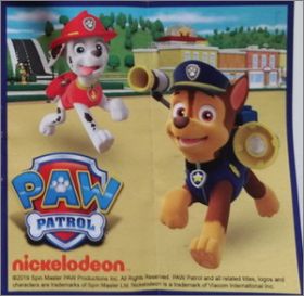 Paw Patrol - Maxi Kinder Surprise - END29 et END30 - 2019