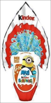 Minions - Maxi Kinder Surprise - ENE09 � ENE12 - P�ques 2019