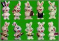 Les lapins rigolos - 10 Fèves Brillantes - 2016