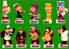 Masha et Michka font 10 m�tiers - 10 F�ves Brillantes - 2008