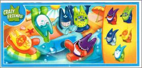 Crazy Friends Aquas - Kinder Joy - FS564J � FS564N - 2019