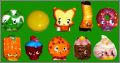 Petits douceurs Shopkins -10 F�ves Brillantes - Prime - 2017