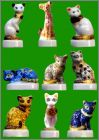 Les Chats de Porcelaine - 9 F�ves Brillantes - Nordia - 2004