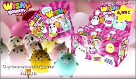 Wishy Squishy Pets - 10 figurines parfum�es - Altaya  - 2018