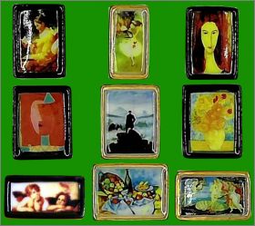 Les Grands Peintres - 9 F�ves Brillantes - 2013