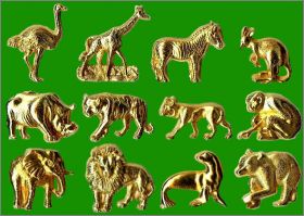 Safricain - 12 F�ves - M�tal Dor� - Succes - 1993