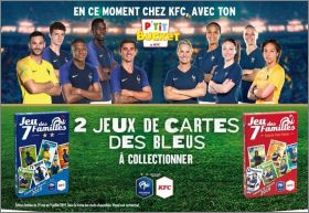 Equipe de France - Jeux de cartes - KFC Tasty Box - 2019