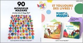 Monsieur Madame - 90 Figurines - Happy Meal - 2019