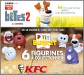 Comme des B�tes 2 - 6 Figurines - P'tit Bucket KFC 2019