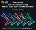 10 Verres 100 ans de Coca-Cola en France - 2019 - McDonald's