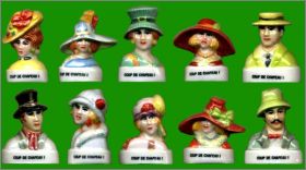 Coup de Chapeau - 10 F�ves plates et Brillantes - Prime 1998