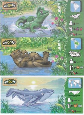 Animaux dans l'eau - DV051, DV138, DV231 - Kinder - 2019