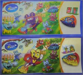 Frisbees - Kinder Gomove - EN431B et EN432D - 2019