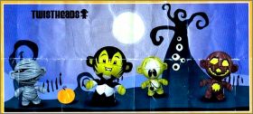 Twistheads Kinder Halloween FF563A � FF565A - Allemagne 2014
