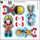 Planche d'autocollants 3