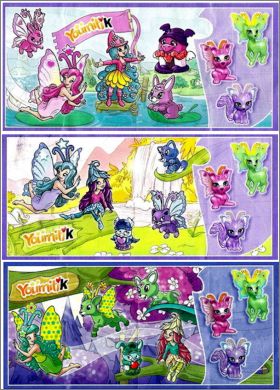 Animaux papillons Kinder Youmitik DV115, DV116, DV117 - 2019