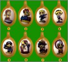 Collection M�daillons Jaune