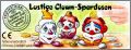 Lustige Clown Spardosen - Kinder 660 698, 744, 779 - 1996 DE