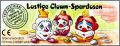 Lustige Clown Spardosen - Kinder 660 698, 744, 779 - 1996 DE
