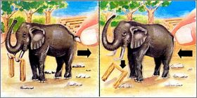 El�phant et barri�re - Kinder Surprise - K91-175 - 1991