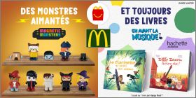 Magnetic Monsters - Happy Meal - Mc Donald - 2019
